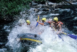 rafting the merced river